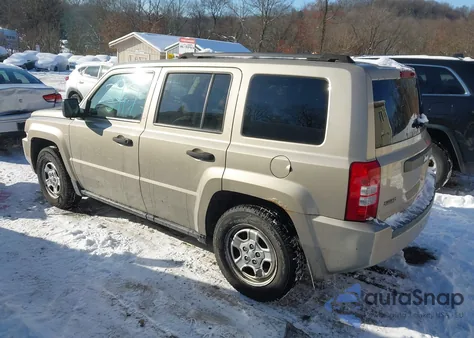 2009 Jeep Patriot Sport из США, поврежденный, VIN 1J4FT28A39D146564